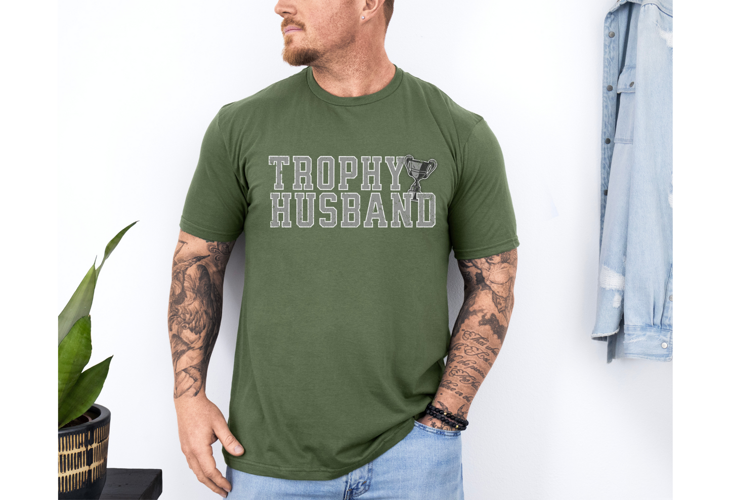 Trophy Husband T-Shirt | Funny Tees | DTF Design