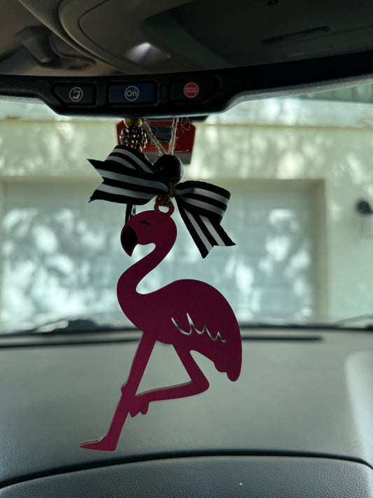 Florida Edition Car Charm | Flamingo Car Charm | Car Accessories | Pineapple Car Charm