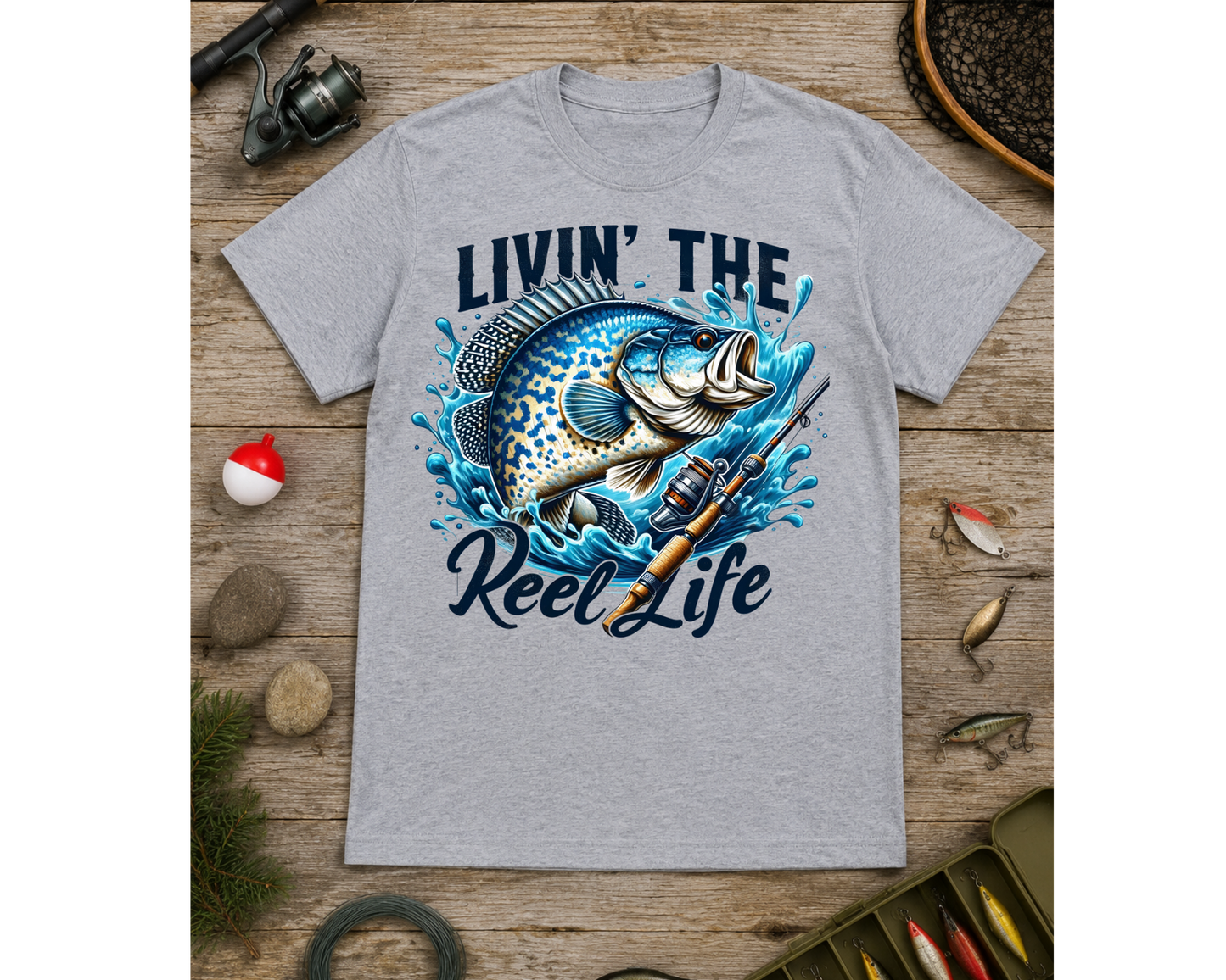 Fishing Graphic T-Shirt Collection | Bass Fishing & Patriotic Fisherman Tees