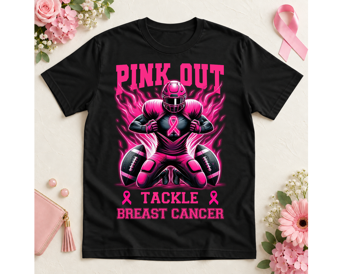 Breast Cancer Awareness Graphic Tee | In October We Wear Pink