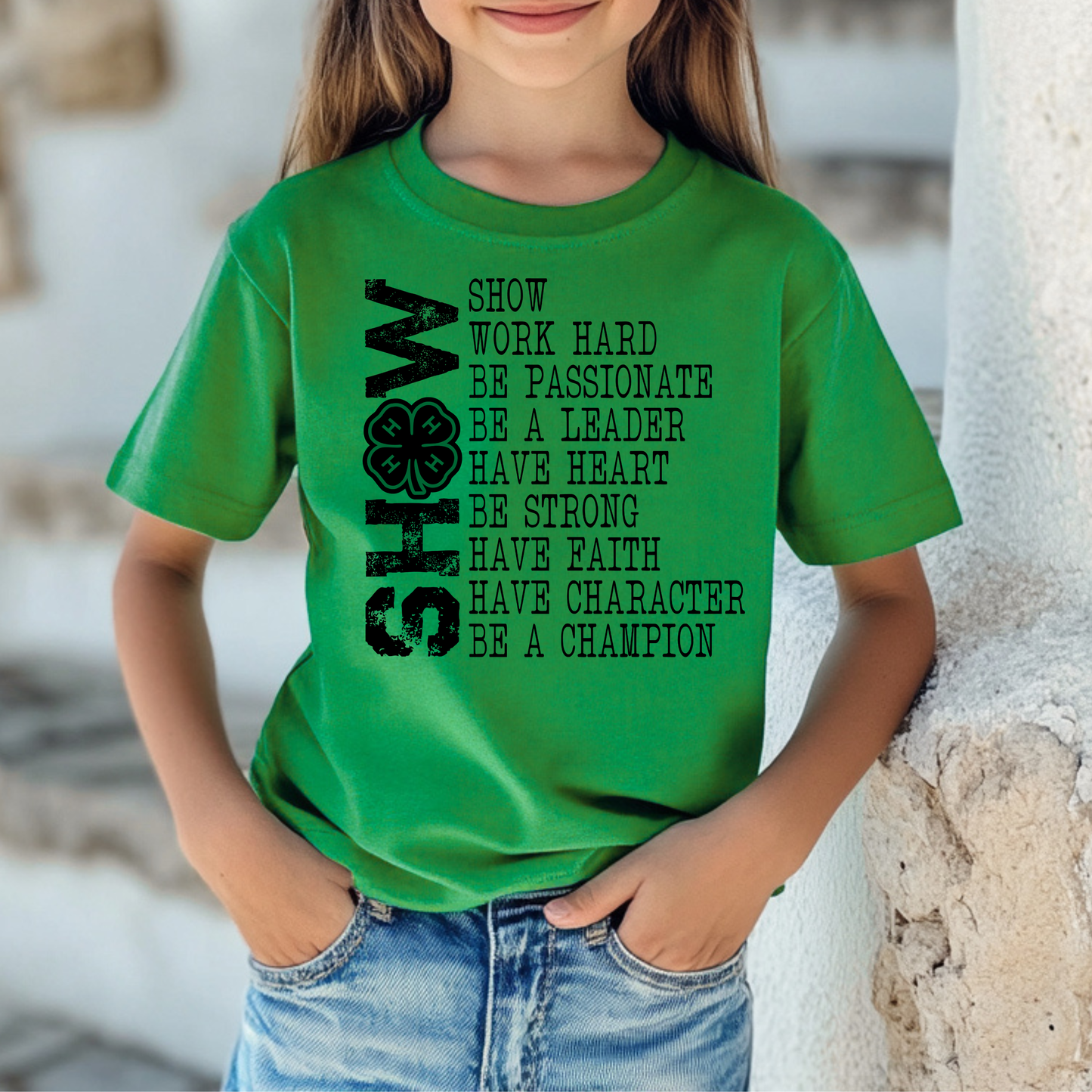 FFA & 4-H Show Shirt | Livestock Show Tee | Youth & Adult Farm Show T-Shirt | County Fair | Stock Show Apparel | Show Team Shirt