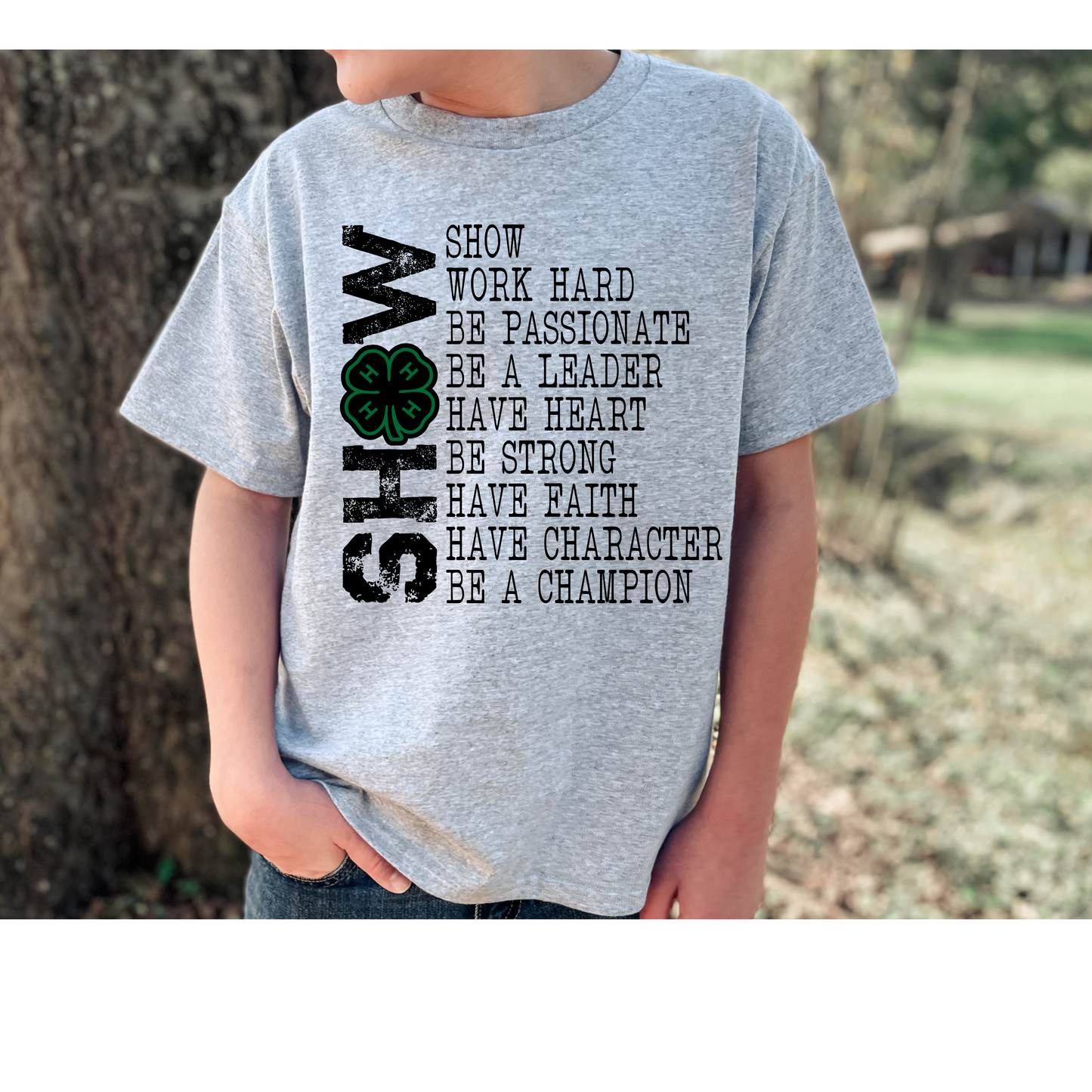 FFA & 4-H Show Shirt | Livestock Show Tee | Youth & Adult Farm Show T-Shirt | County Fair | Stock Show Apparel | Show Team Shirt