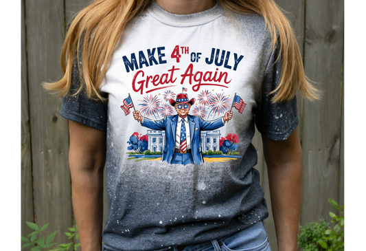 Make the 4th Great Again | Fourth of July Shirts | Freedom Shirts | Beer Barbeque Freedom | Sublimation Tees