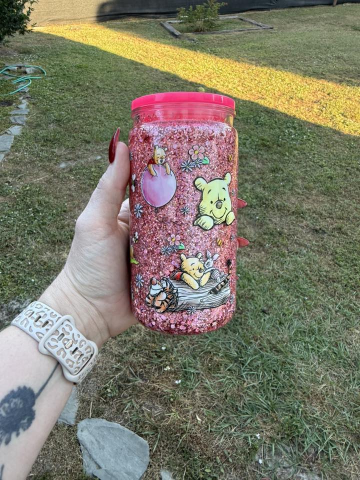 Glitter Snow Globe Tumbler – Sparkle All Season Long!