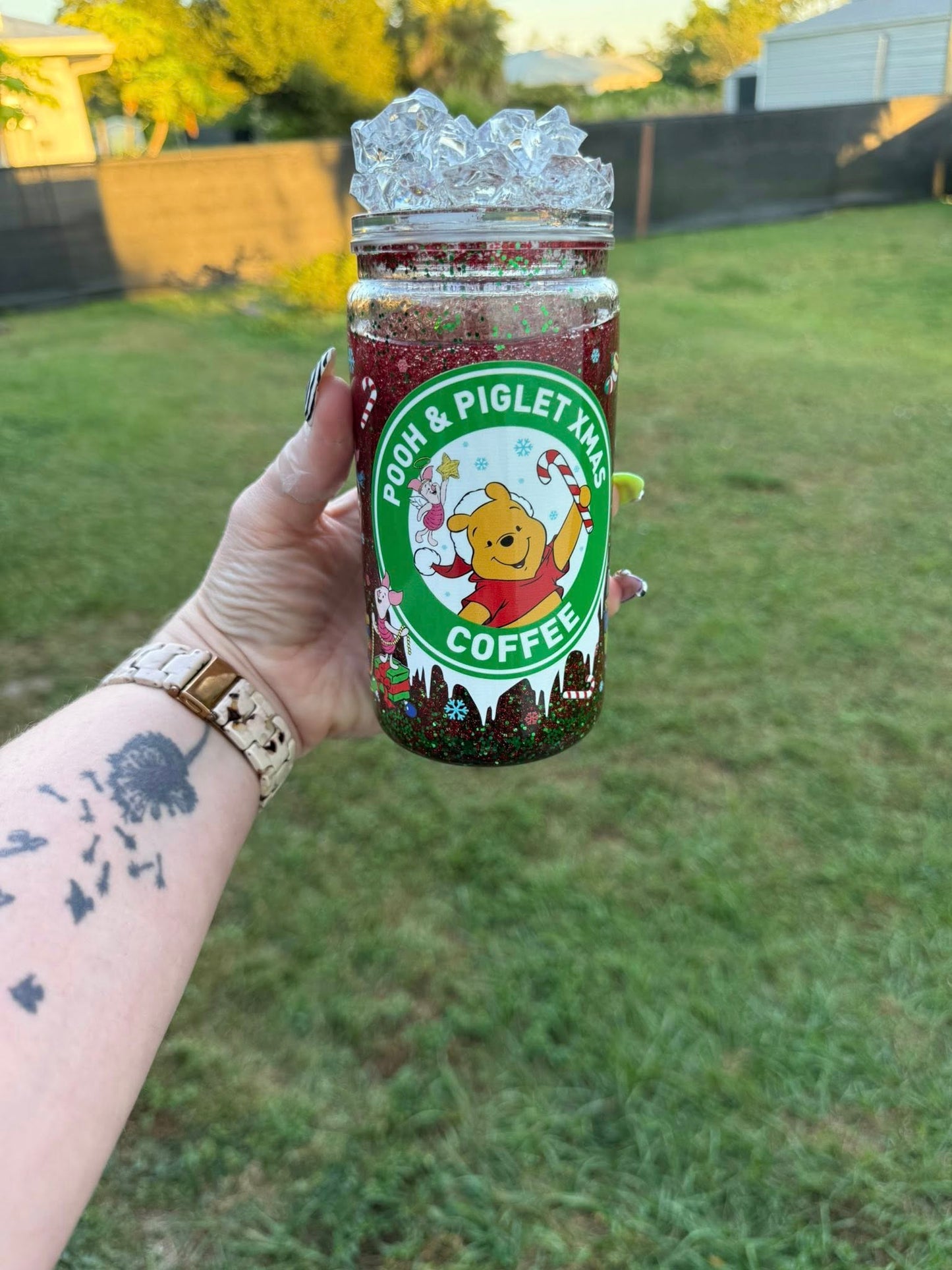 Glitter Snow Globe Tumbler – Sparkle All Season Long!