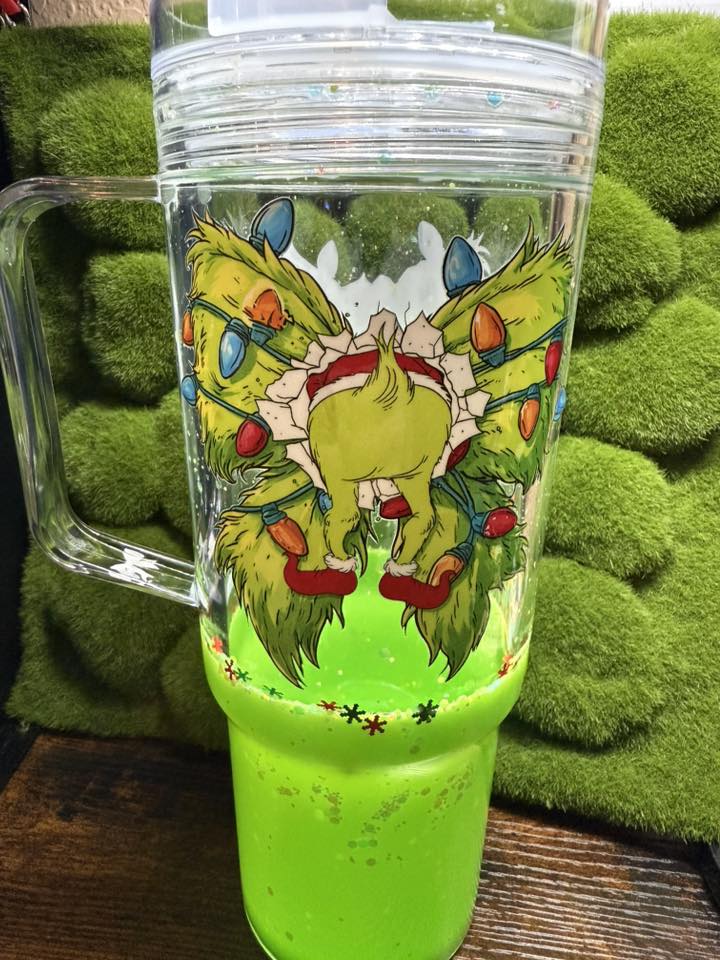 Glitter Snow Globe Tumbler – Sparkle All Season Long!