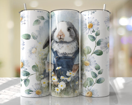 Cute Bunny Tumblers | Just A Girl Who Loves Bunny |  20oz Tumblers