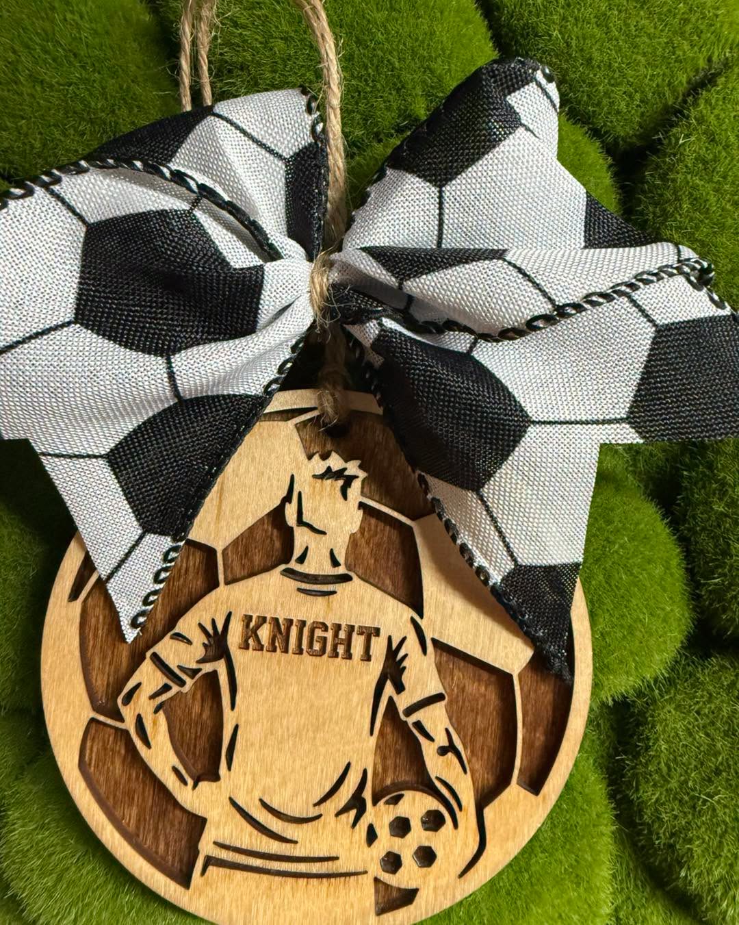 Personalized Sports Ornament | Custom Athlete Christmas Ornament | Baseball Basketball Soccer Dance Football Softball | Sports Keepsake