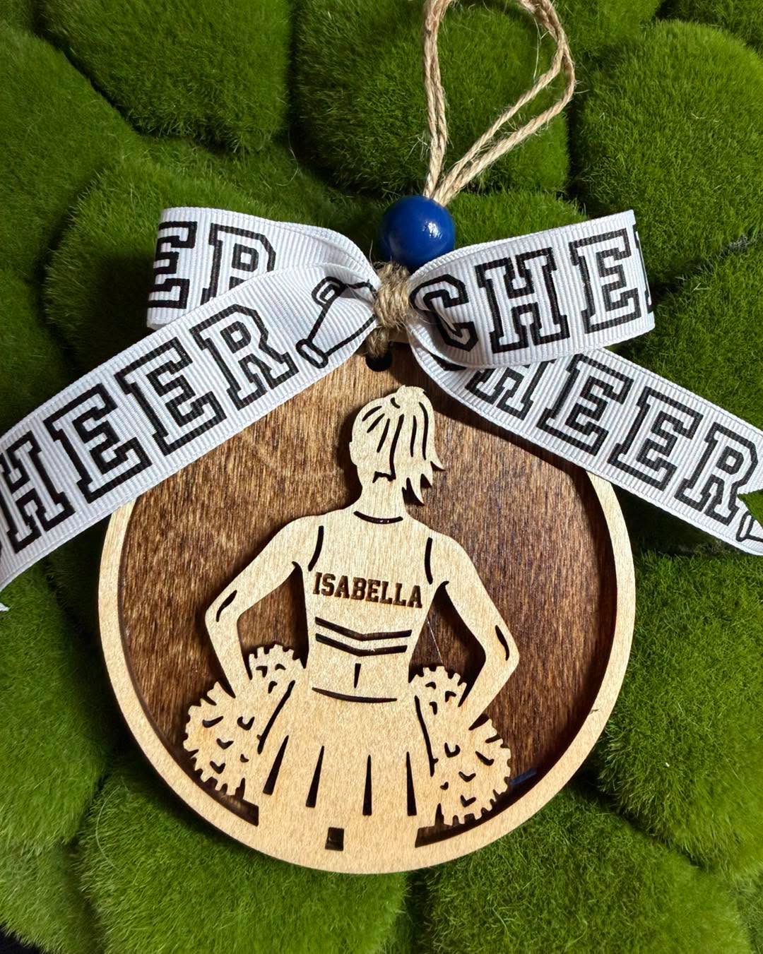 Personalized Sports Ornament | Custom Athlete Christmas Ornament | Baseball Basketball Soccer Dance Football Softball | Sports Keepsake