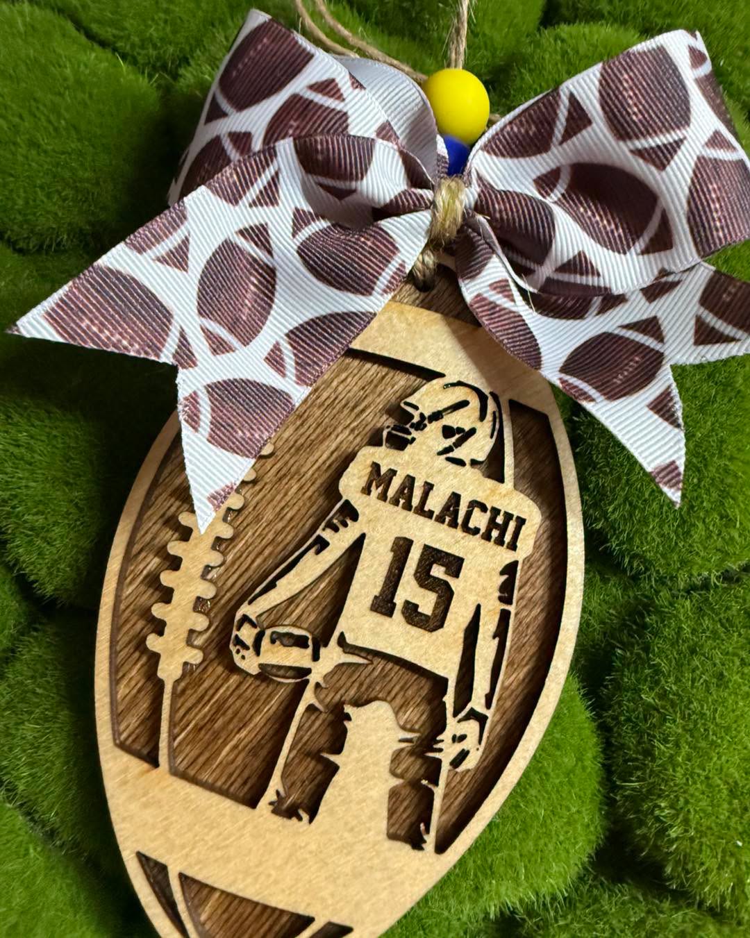 Personalized Sports Ornament | Custom Athlete Christmas Ornament | Baseball Basketball Soccer Dance Football Softball | Sports Keepsake