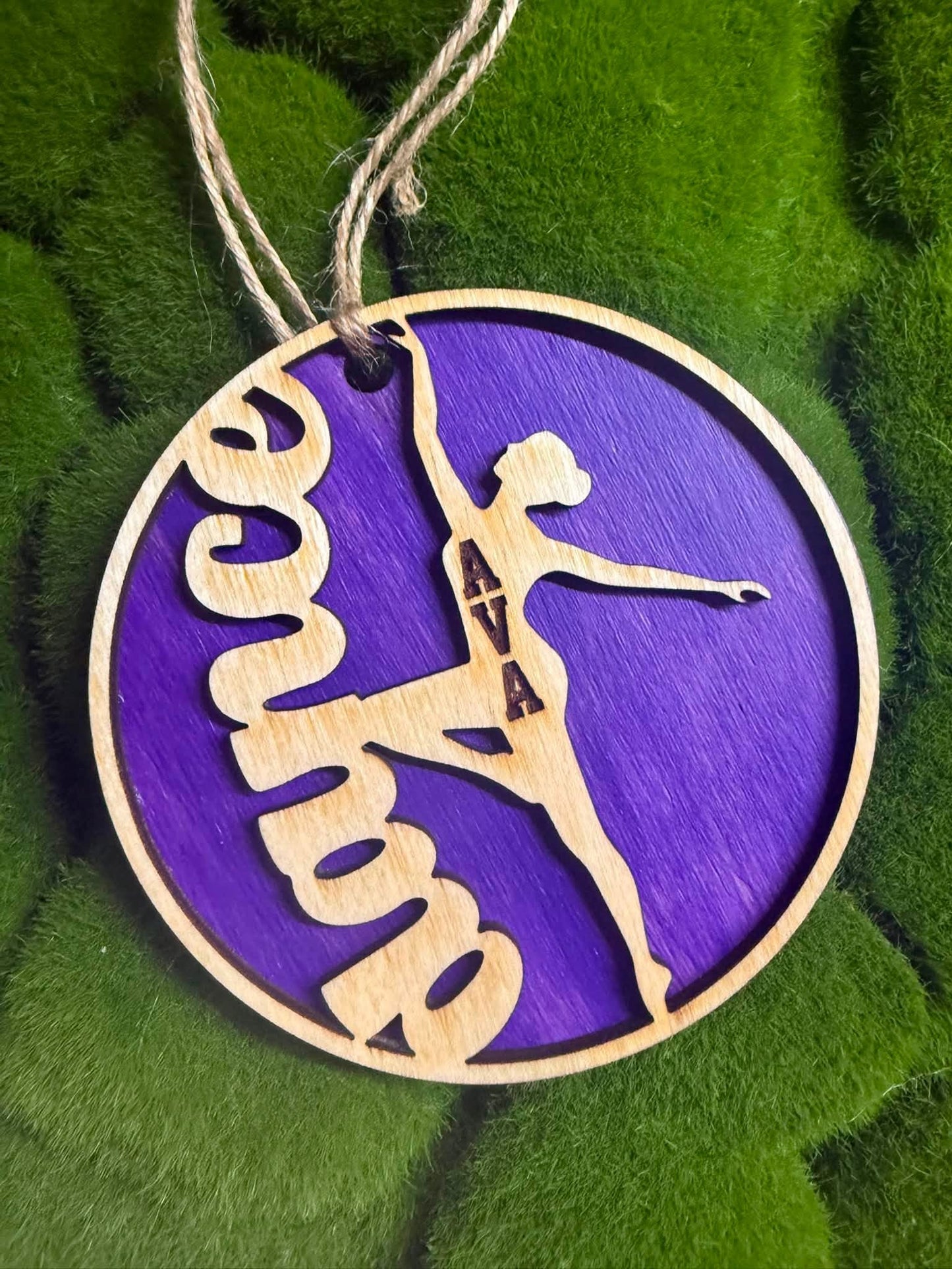 Personalized Sports Ornament | Custom Athlete Christmas Ornament | Baseball Basketball Soccer Dance Football Softball | Sports Keepsake