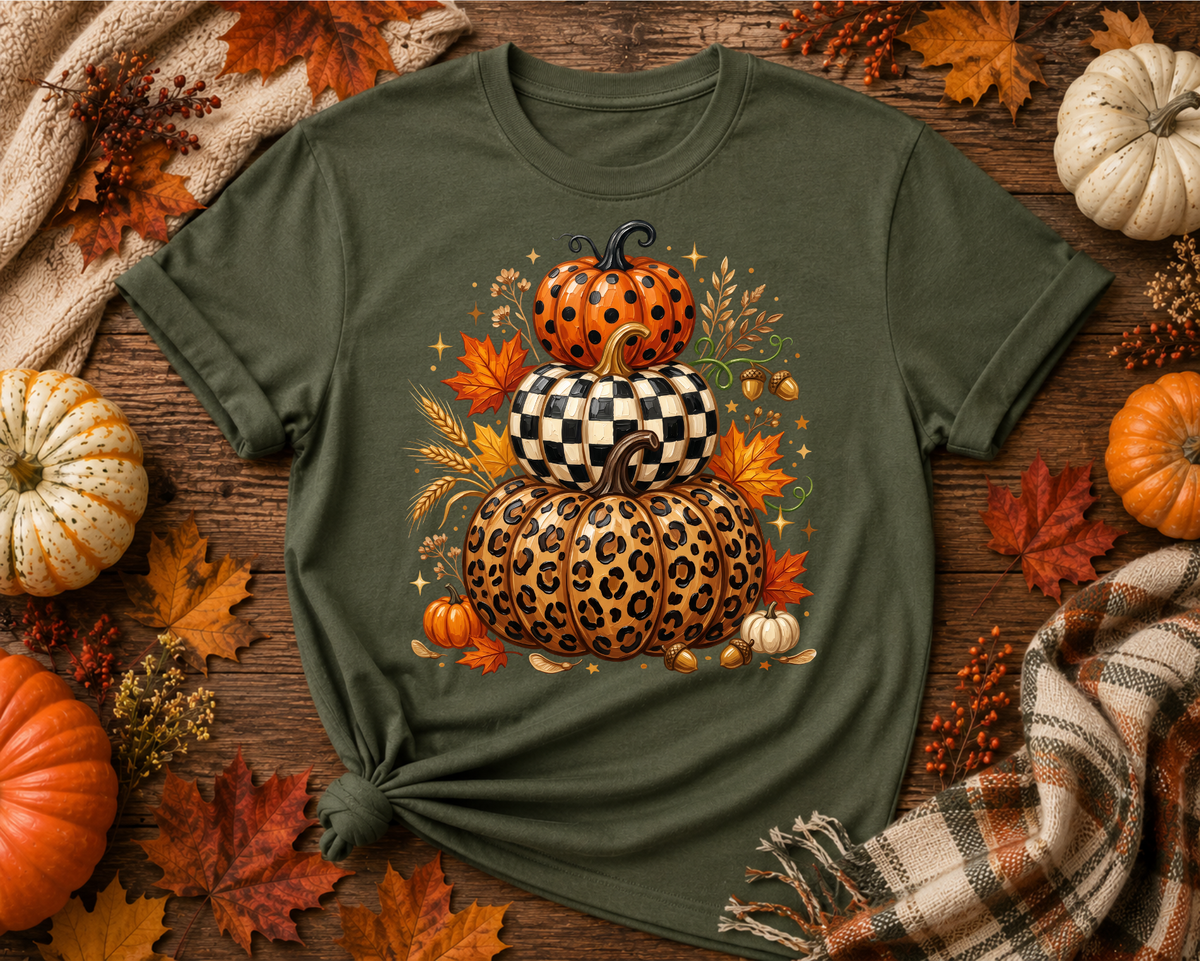 Fall & Halloween Graphic T-Shirts | Western Ghosts, Pumpkins, Coffee & Highland Cow