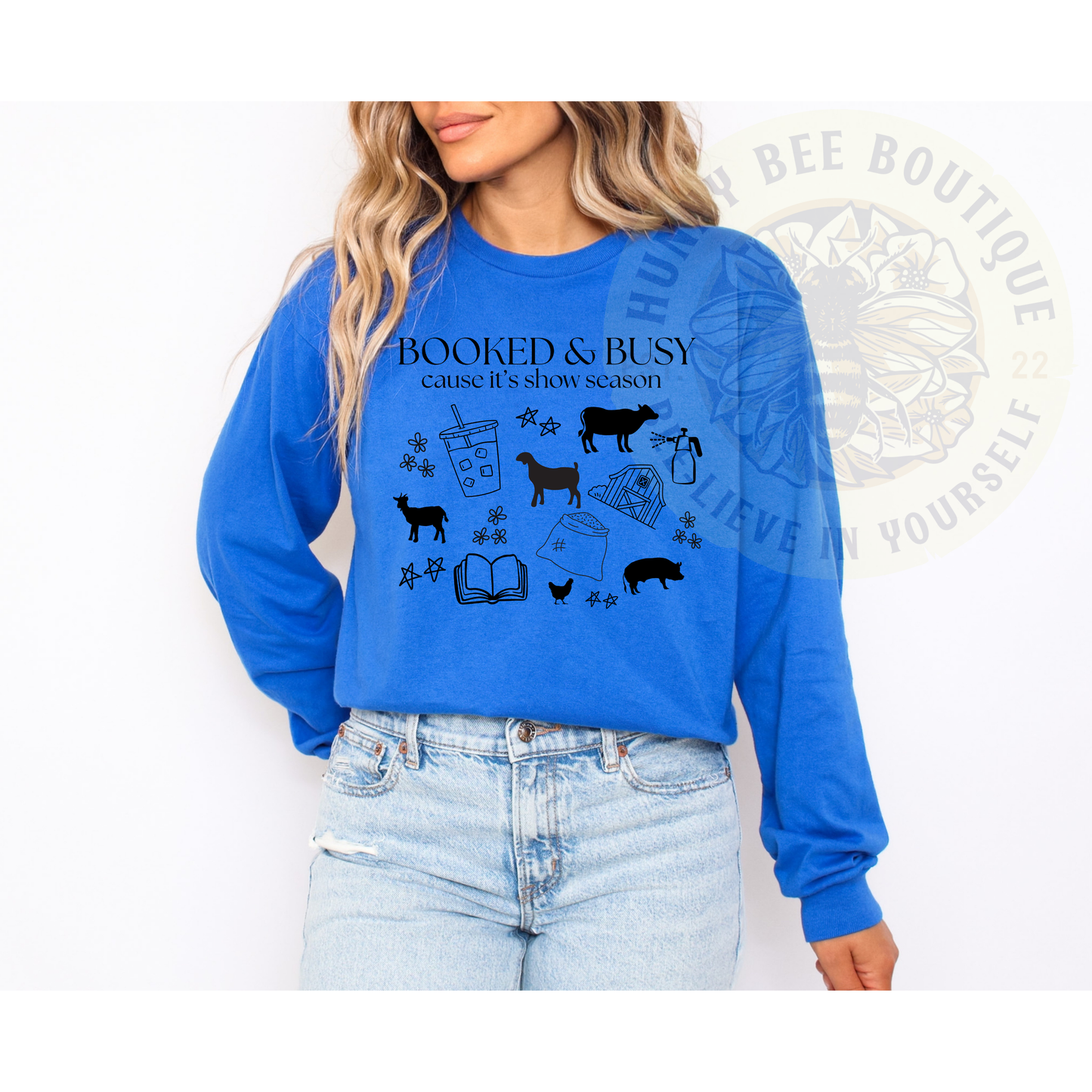Booked & Busy Show Season Tee