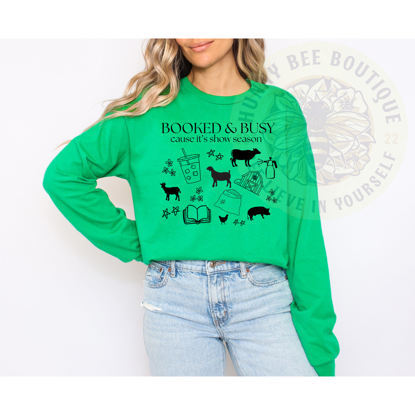 Booked & Busy Show Season Tee