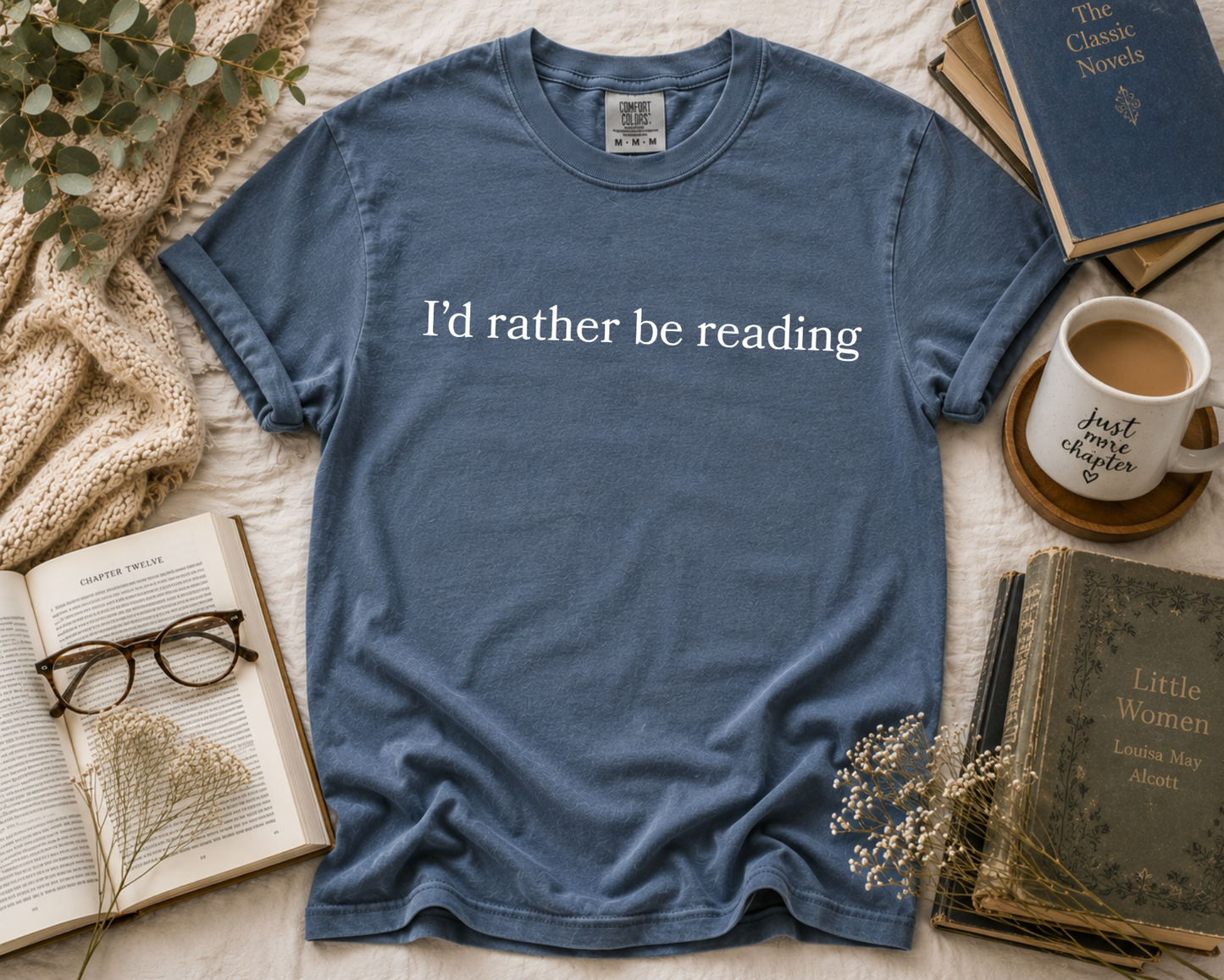 Book Lover Comfort Colors Graphic T-Shirt | Funny Reader Tee | Spicy Book Shirt | BookTok Shirt | Cozy Reading Gift | Unisex Bookworm Tee