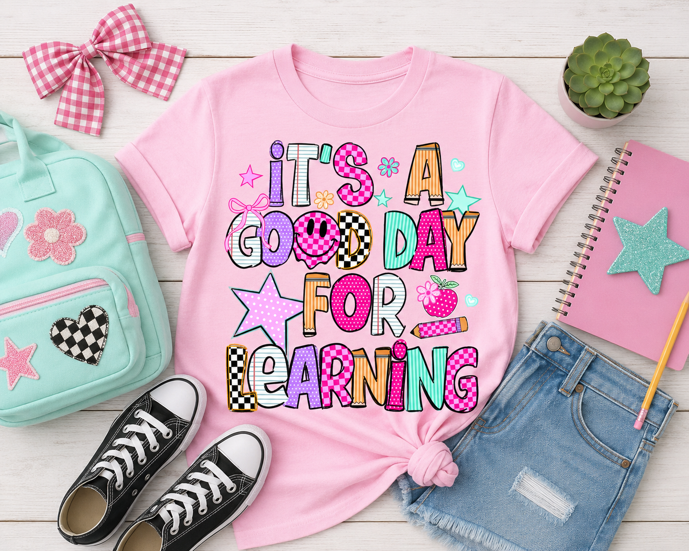 It's a Good Day for Learning | Back to School Graphic Tee | Youth Tees