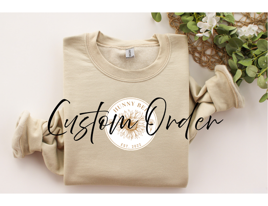 Custom Personalized Sweatshirt – Create Your Own Design