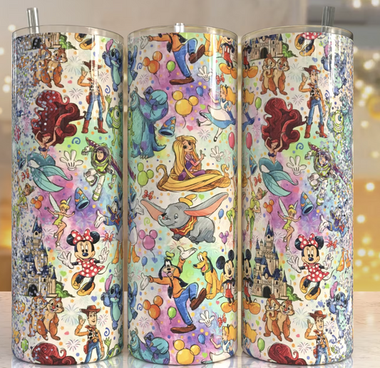 Cartoon Tumblers | 20oz Tumblers | Magically Tumblers