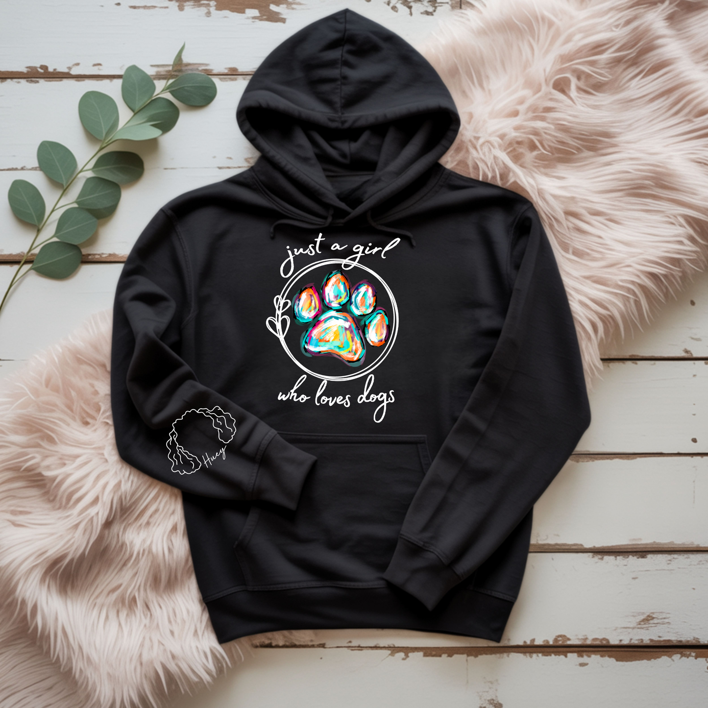 Just a Girl Who Loves Dogs Hoodie