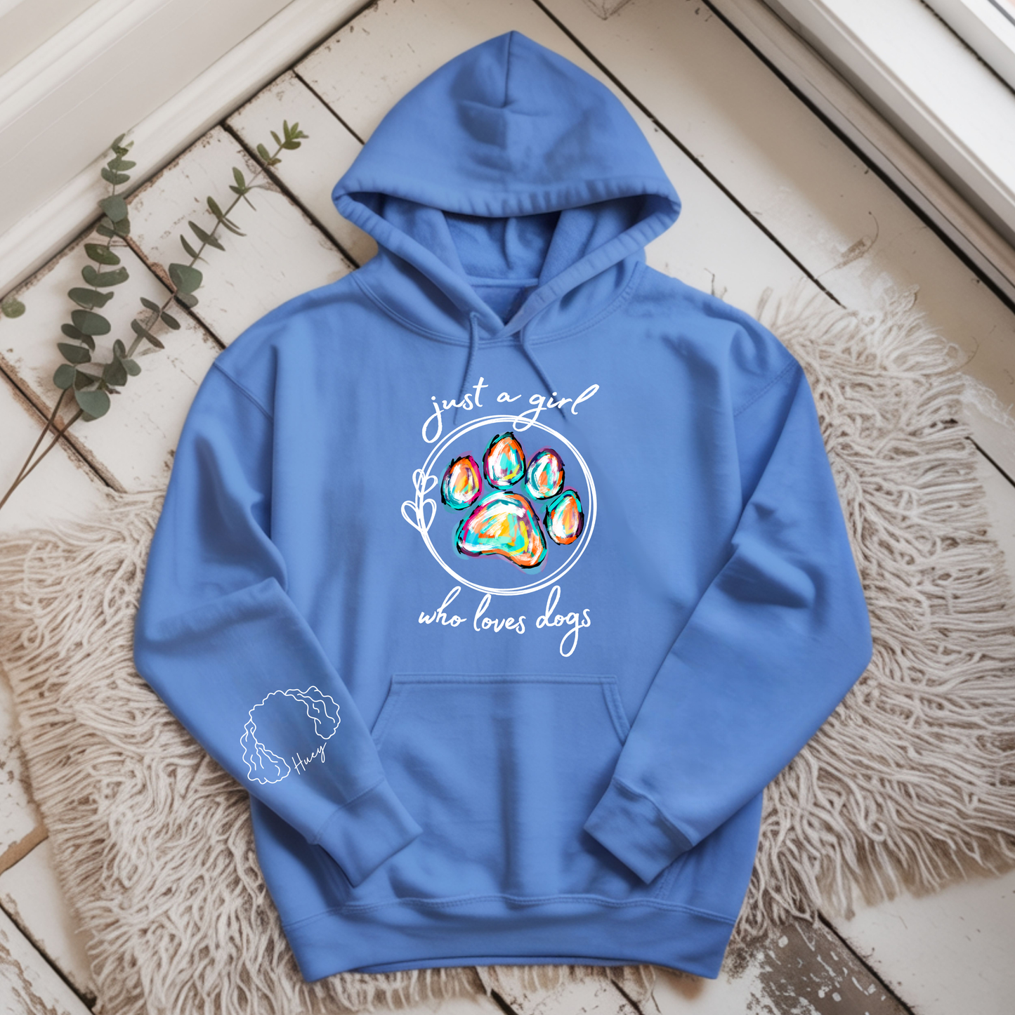 Just a Girl Who Loves Dogs Hoodie
