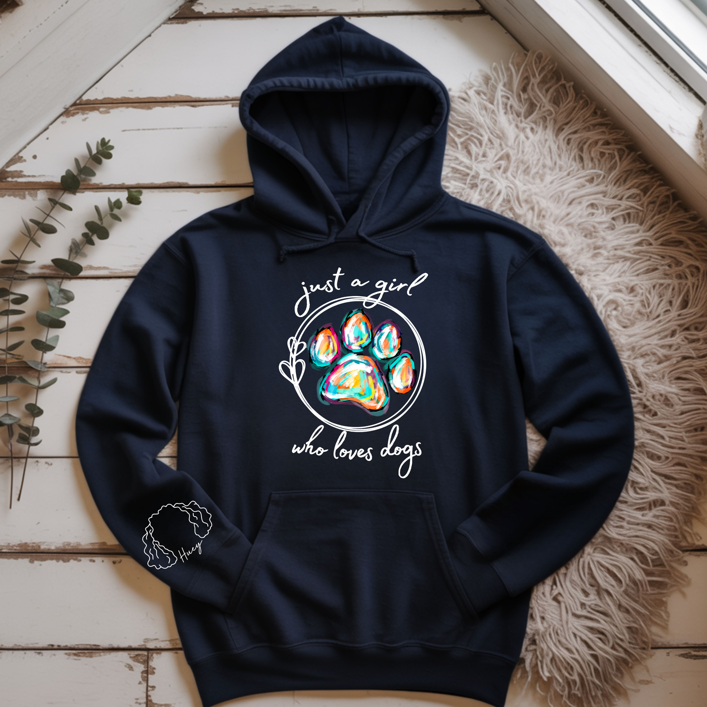 Just a Girl Who Loves Dogs Hoodie
