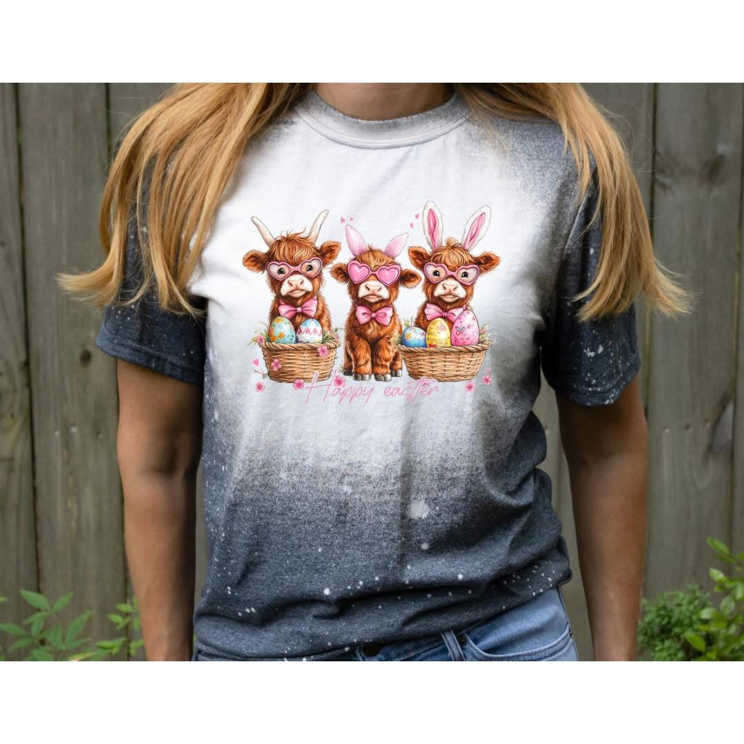 Easter Shirts | Bunny Shirts | Easter Egg Shirts | Easter Cow Shirts | Easter Bunny Coffee Shirts | Sublimation Designs