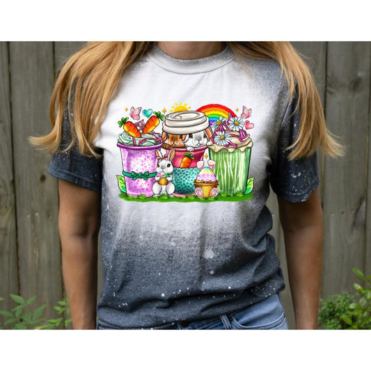 Easter Shirts | Bunny Shirts | Easter Egg Shirts | Easter Cow Shirts | Easter Bunny Coffee Shirts | Sublimation Designs