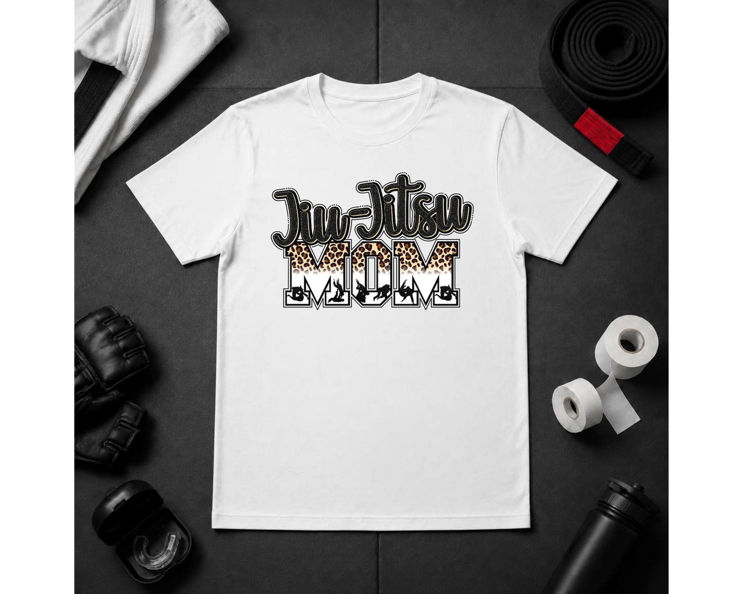 Jiu Jitsu Mom T-Shirt | Funny BJJ Mom Shirt | Martial Arts Sports Mom Tee
