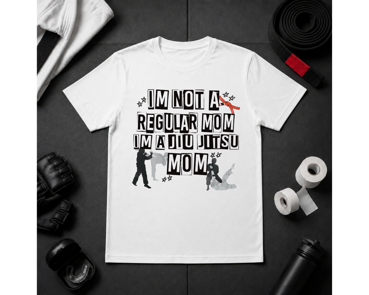 Jiu Jitsu Mom T-Shirt | Funny BJJ Mom Shirt | Martial Arts Sports Mom Tee