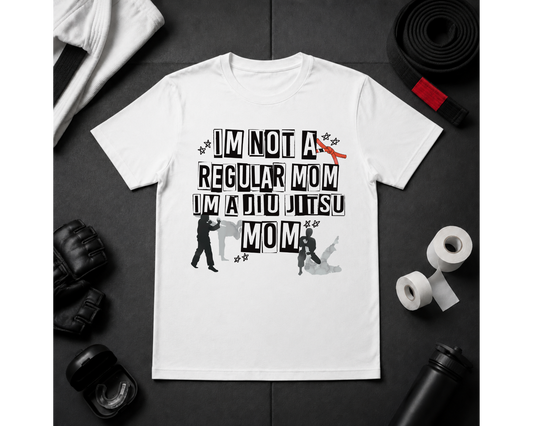 Jiu Jitsu Mom T-Shirt | Funny BJJ Mom Shirt | Martial Arts Sports Mom Tee