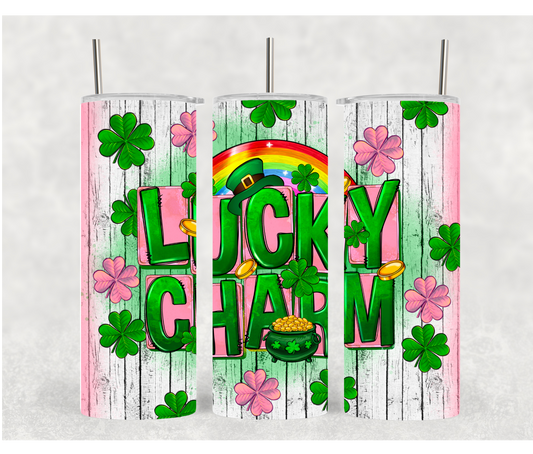 St Patrick's Day Tumblers | Lucky Teacher Tumbler| 20oz Tumblers