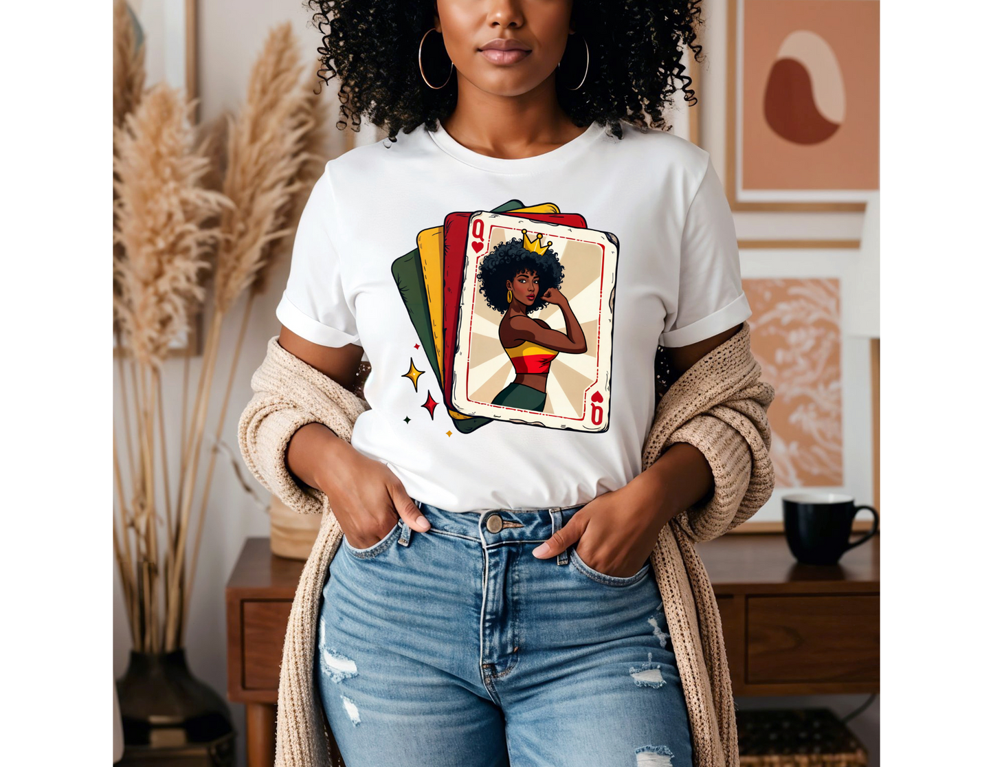 Black History Ribbon Graphic Tee | Black Excellence Empowerment Shirt