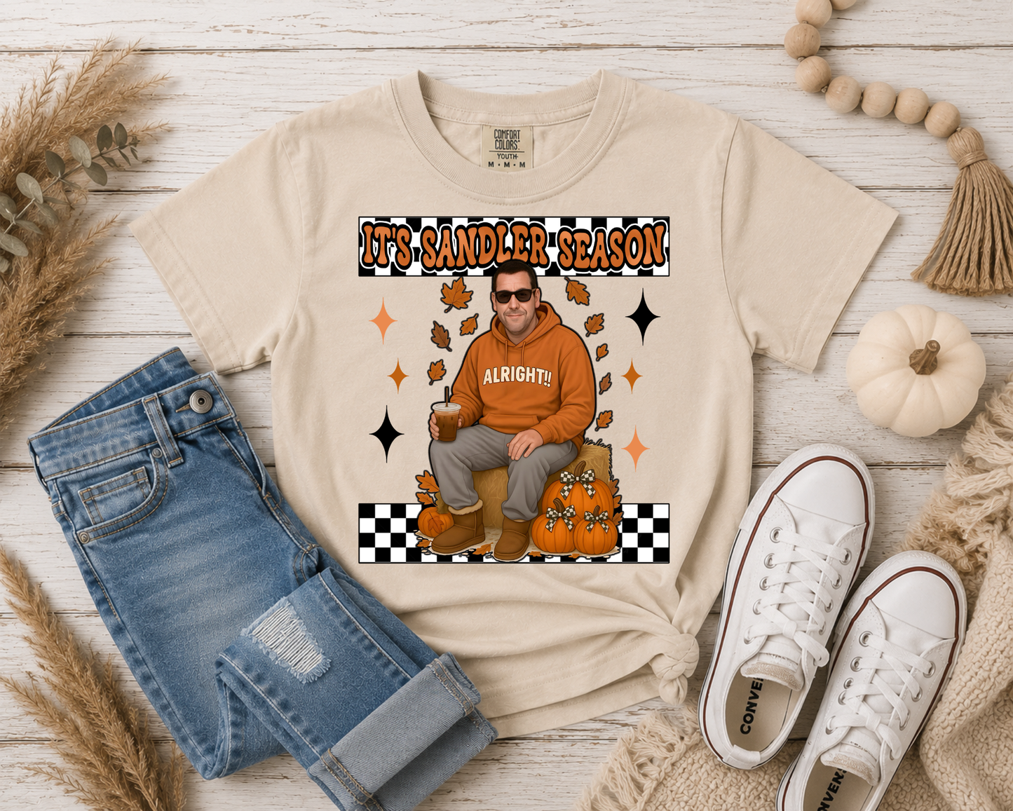 Sandler Season Shirt or Sweatshirt | Sandler Mom Tee | Funny Fall Movie Inspired Graphic Shirt