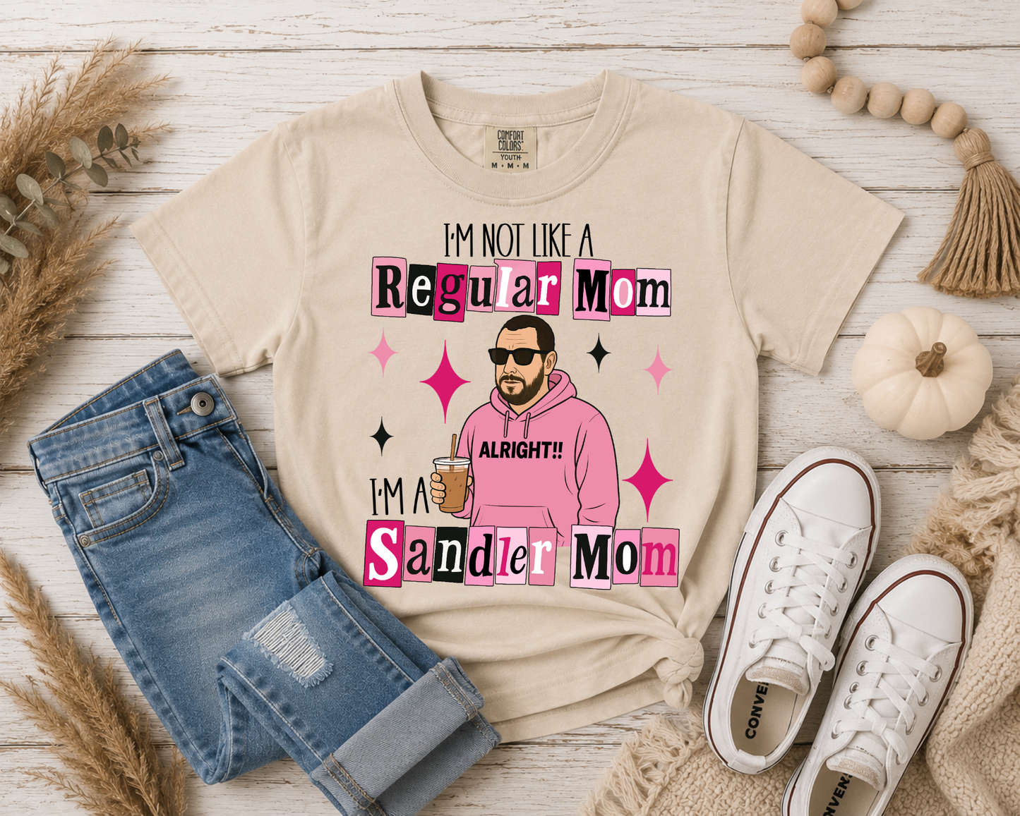 Sandler Season Shirt or Sweatshirt | Sandler Mom Tee | Funny Fall Movie Inspired Graphic Shirt