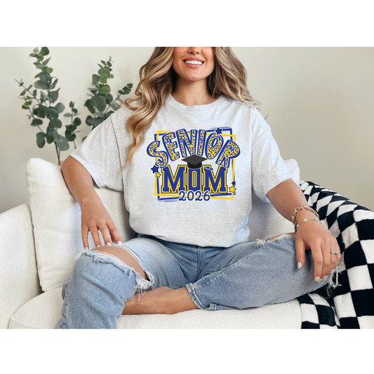 Senior Mom Tees | Senior Parent Tees | Senior Dad Tees | Senior Family Shirts | DTF Designs