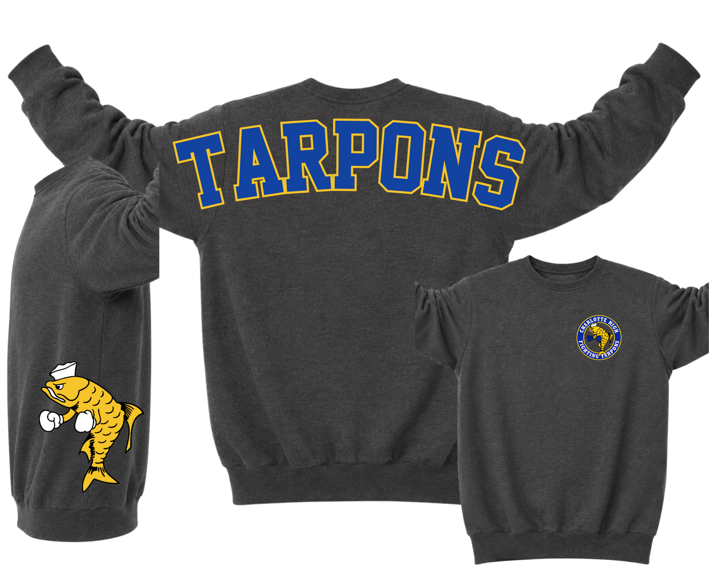 Charlotte High Fighting Tarpons Spirit Wear