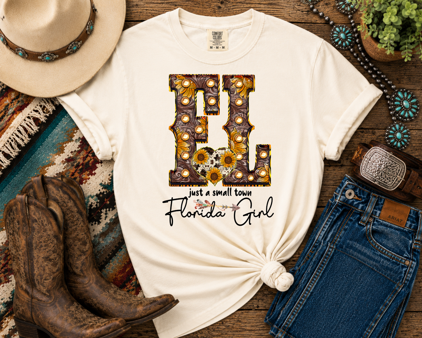 Western Country Graphic Tees | Florida Girl, Thunder Rolls & Wrong Girl