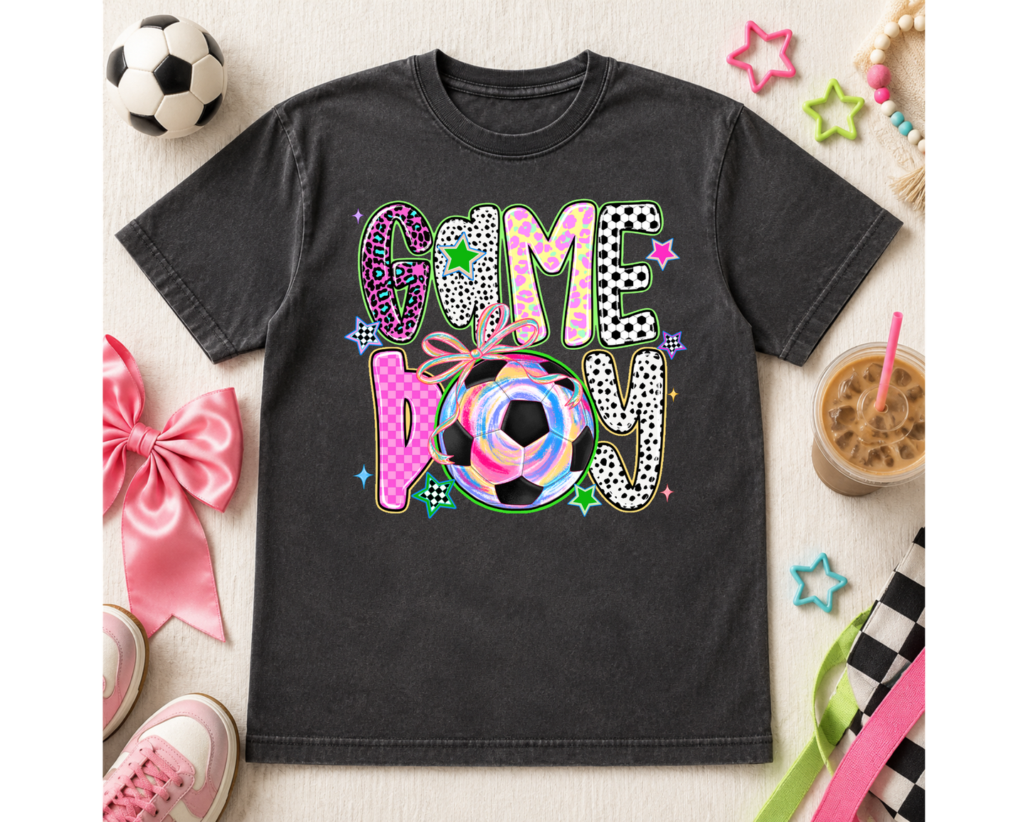 Soccer Mom T-Shirt | Game Day Soccer Shirt | Soccer Mama Graphic Tee