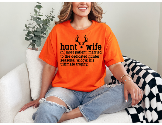 Hunt Wife | Abandoned Hunting Wives Social Club | Hunting Tees | DTF Designs