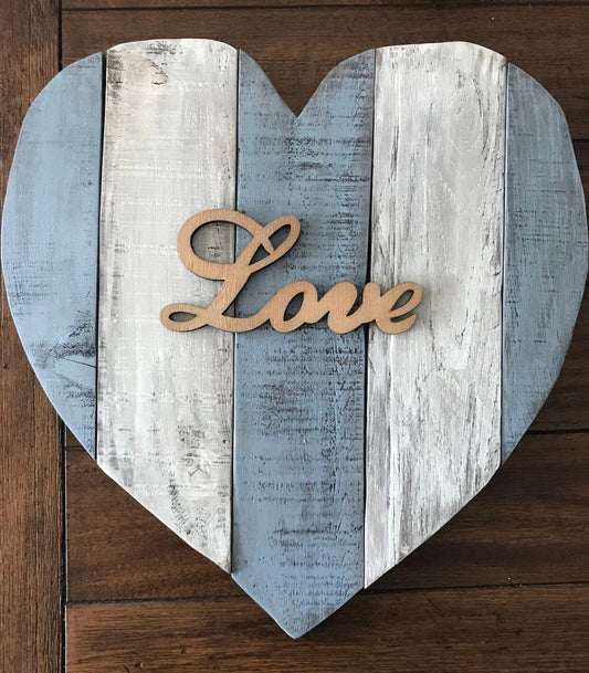 Wooden Heart, Rustic Heart, Wood Pallet Heart, Valentine’s Day Decor, Mantle Decor, Farmhouse Valentine’s Decor