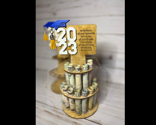Graduation Money Cake | Graduation Gift | Graduation Centerpieces | Personalized Graduation Gift