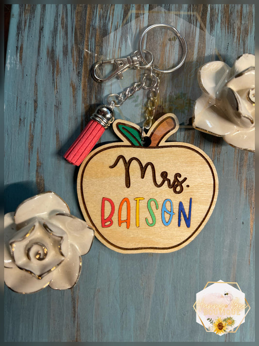 Teacher Appreciation Gifts | Teacher Keychains | Teacher Lanyards | Back To School Teacher Appreciation | End Of Year Gifts