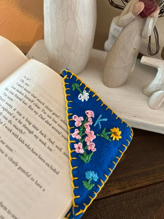 Hand Stitched Bookmarks | Christmas Bookmarks | Custom Bookmarks