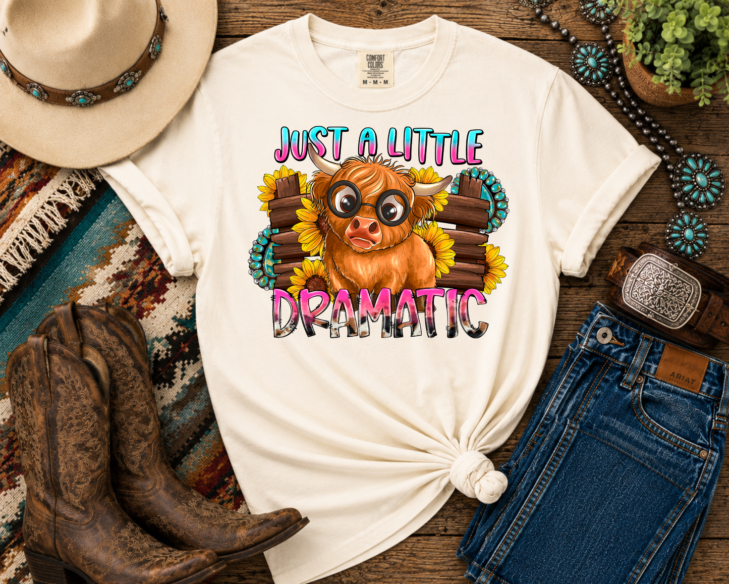 Western Graphic Tees | Holy Spirit Activate, Just a Little Moody & Just a Little Dramatic