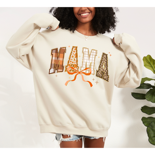 Mama Fall Sweater | Mama Fall Tee | DTF Designs