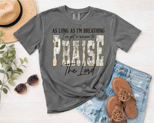 Faith & Fall Christian Graphic Tees | God Is Good + Reason to Praise