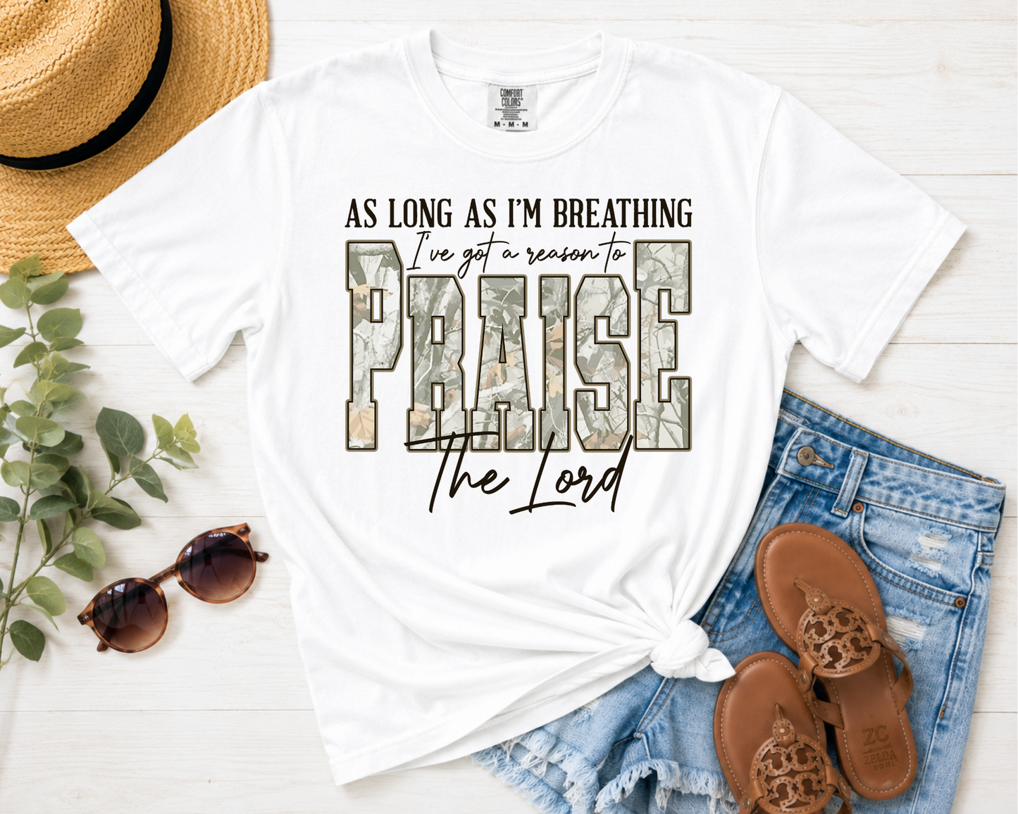 Faith & Fall Christian Graphic Tees | God Is Good + Reason to Praise