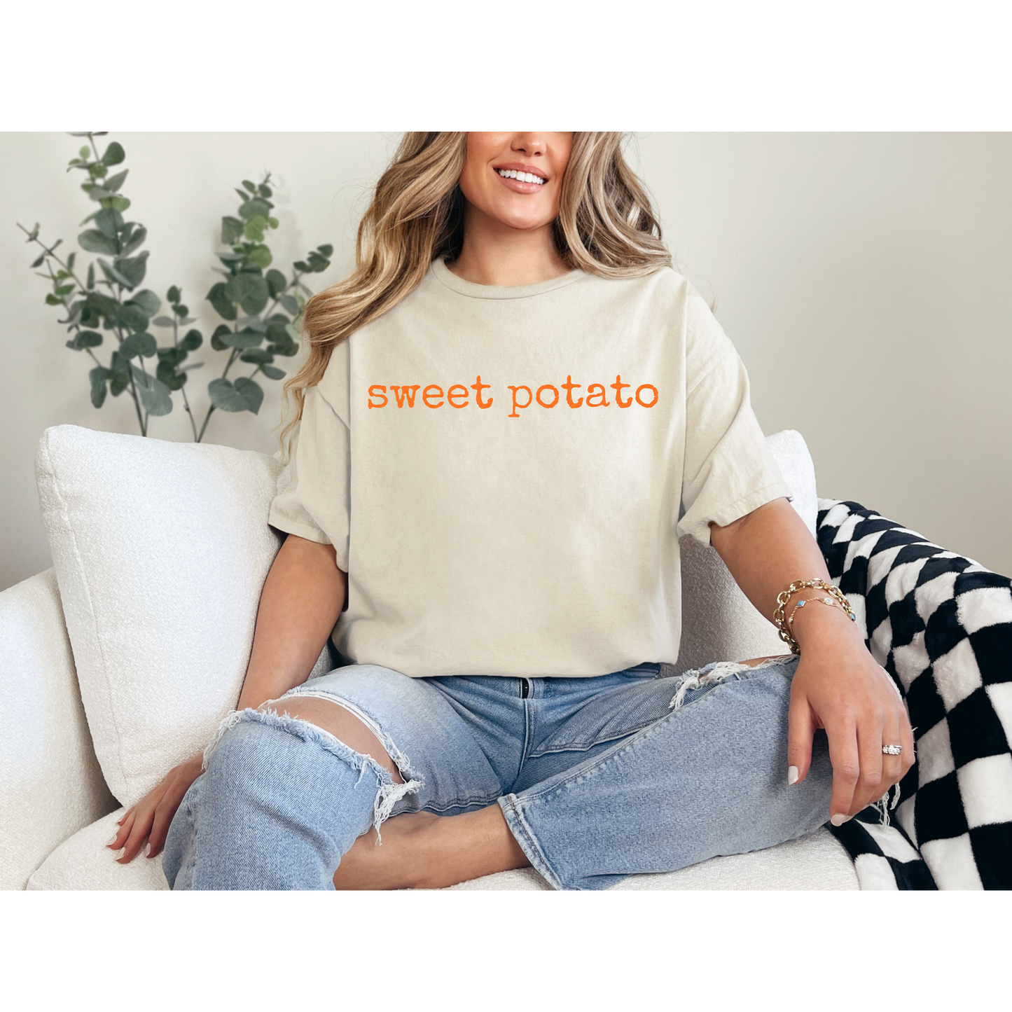 Sweet Potato & Kind of Rude Potato Matching Tees