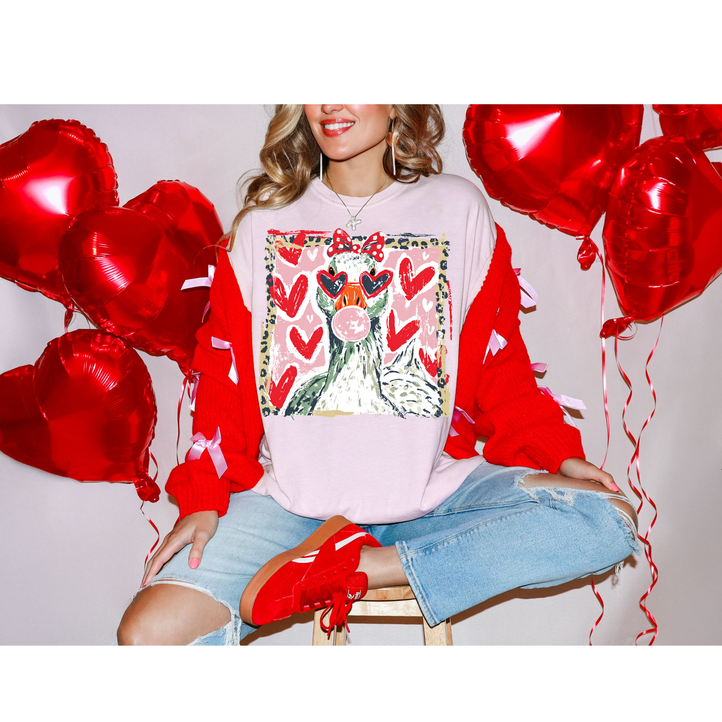 Valentine’s Day Graphic Tee | Cute Valentine Shirt | Funny Valentine Top | Boutique Valentine T-Shirt